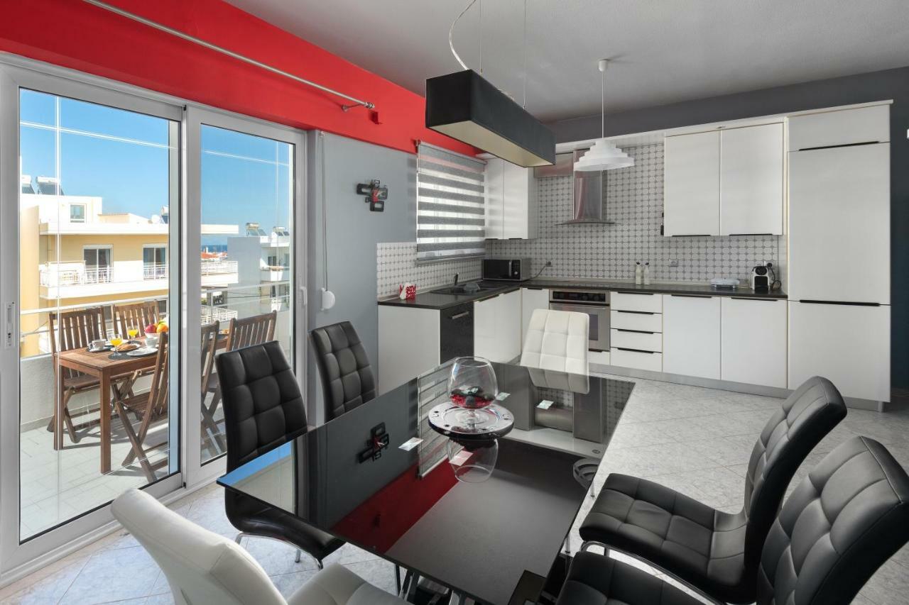 S&A Amazing Sea View Apartment Rhodes City Exterior photo