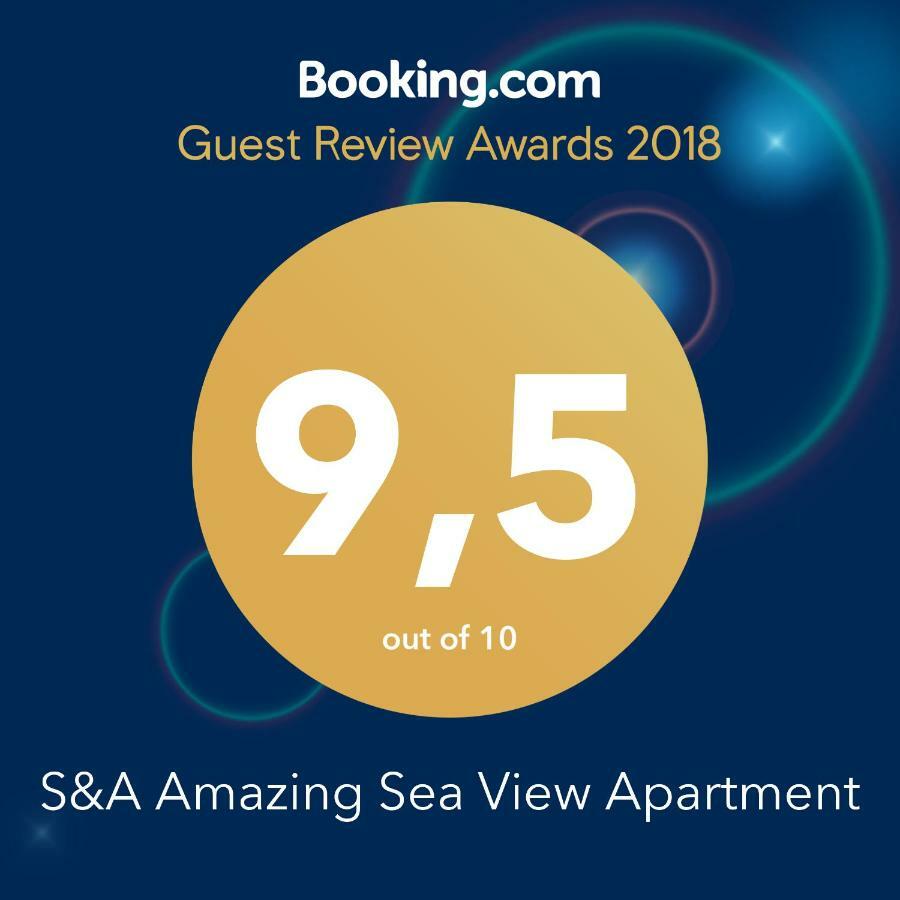 S&A Amazing Sea View Apartment Rhodes City Exterior photo